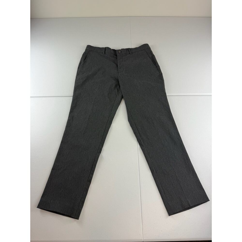 Mizzen + Main Pants Men's 36 Gray Chino Trouser